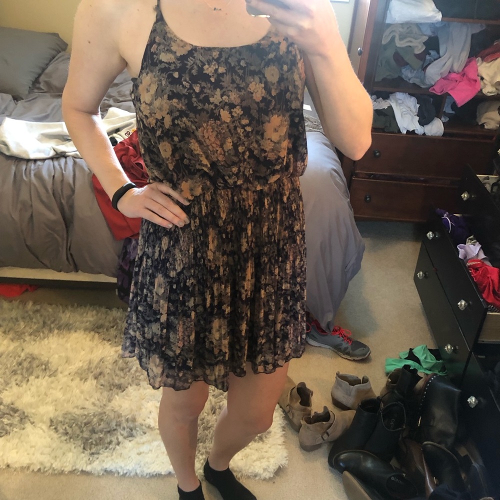 Blue / flowers summer dress!